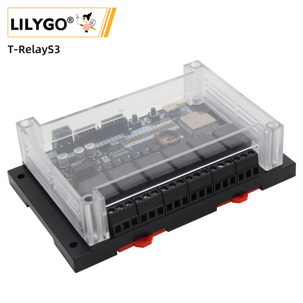 Espressif Esp32 - LILYGO® T-RelayS3 ESP32-S3 6-weg Relay Ontwikkelingsraad
