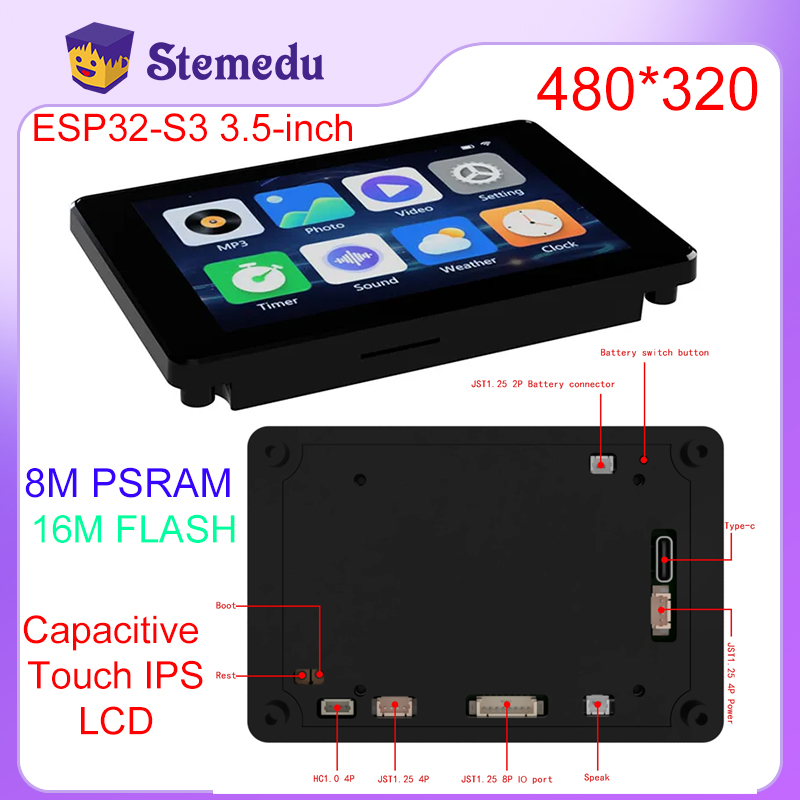 Espressif Esp32 - Mini ESP32-S3 3.5Inch Capacitieve Touch Ips