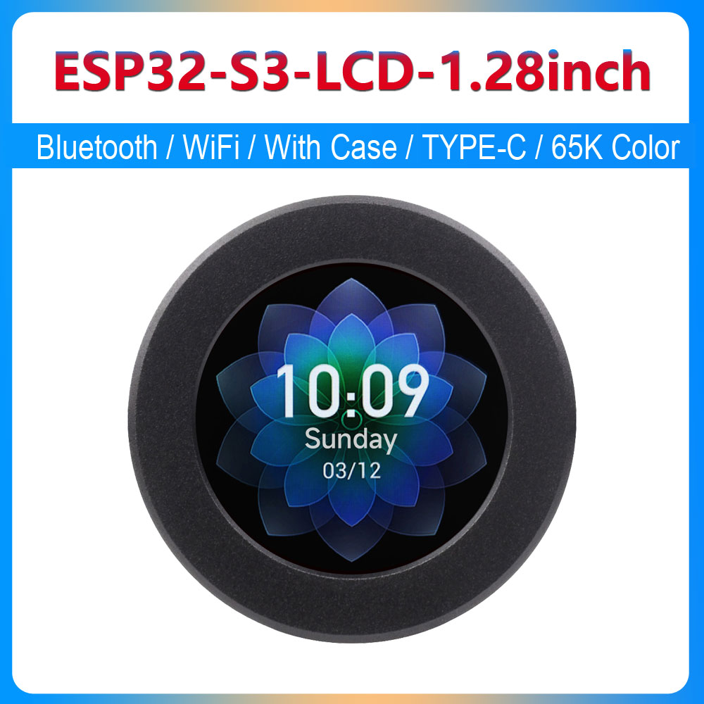Esp32 Uart Module - Waveshare ESP32-S3 1.28 inch rond LCD