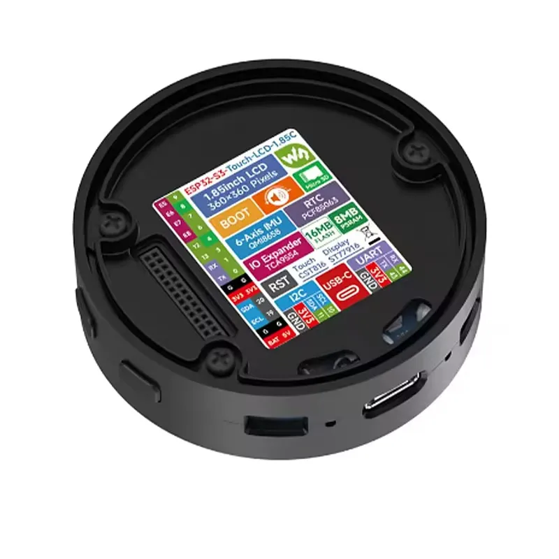 Esp32 Development Board - ESP32-S3 1,85 inch rond touchscreen LCD