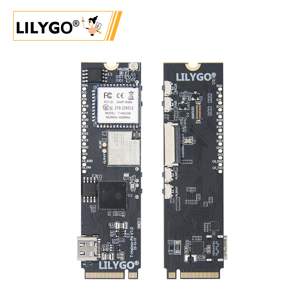 Esp32 Wifi Bluetooth Module - LILYGO ® T-Halow-P4 ESP32-P4 ontwikkelbord, 16