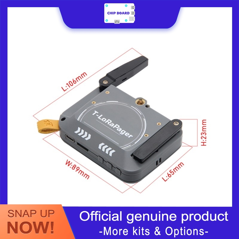 Esp32 Uart Module - LILYGO T-LoRa Pager Handheld communicatieapparaat met