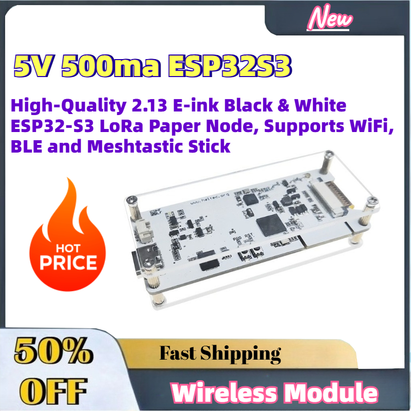 Esp32 S2 - Hoogwaardige 2.13 E-ink zwart-wit ESP32-S3 LoRa
