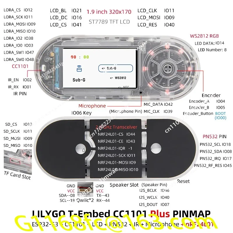 CC1101 ESP32-S3 ontwikkelbord, - Esp32 S3 recensie en prijs