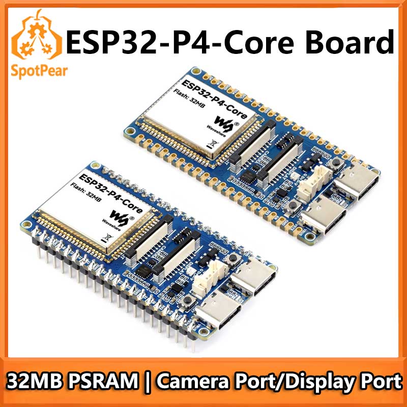 ESP32-P4-Core Board met 32MB P - Esp32 P4 recensie en prijs