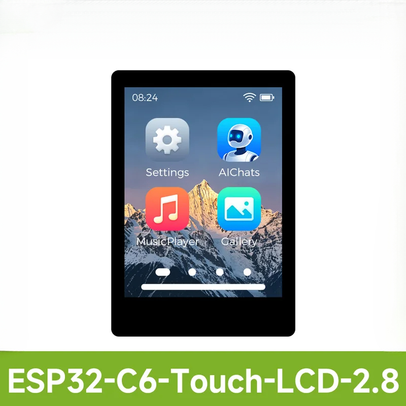 ESP32-C6 2,8 inch IPS capaciti - Esp32 C6 recensie en prijs