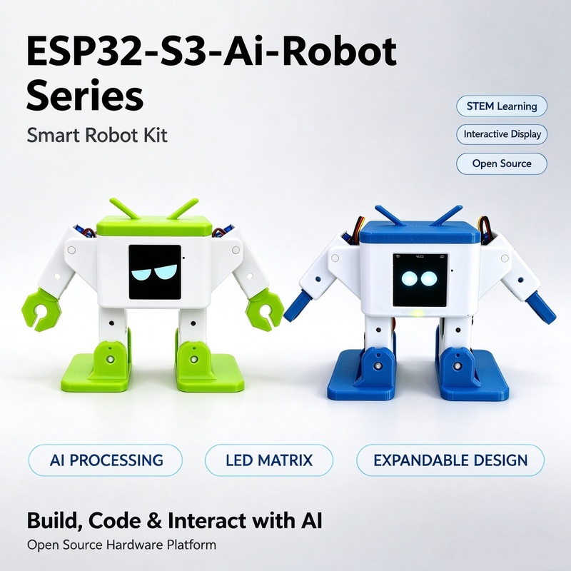 Nieuwe AI Smart Robot Desktop  - Esp32 S3 recensie en prijs
