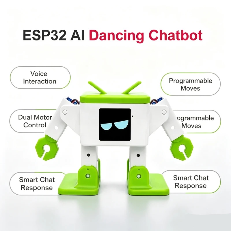 Nieuwe AI Smart Robot Desktop  - Esp32 S3 recensie en prijs