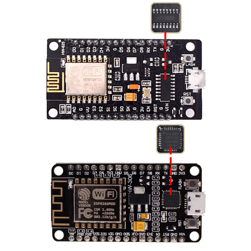 Draadloze Module CH340/CP2102/ - Esp8266 Nodemcu recensie en prijs