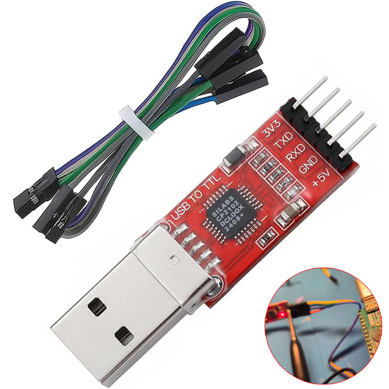 CP2102 USB-naar-TTL-serieel ad - Esp8266 recensie en prijs