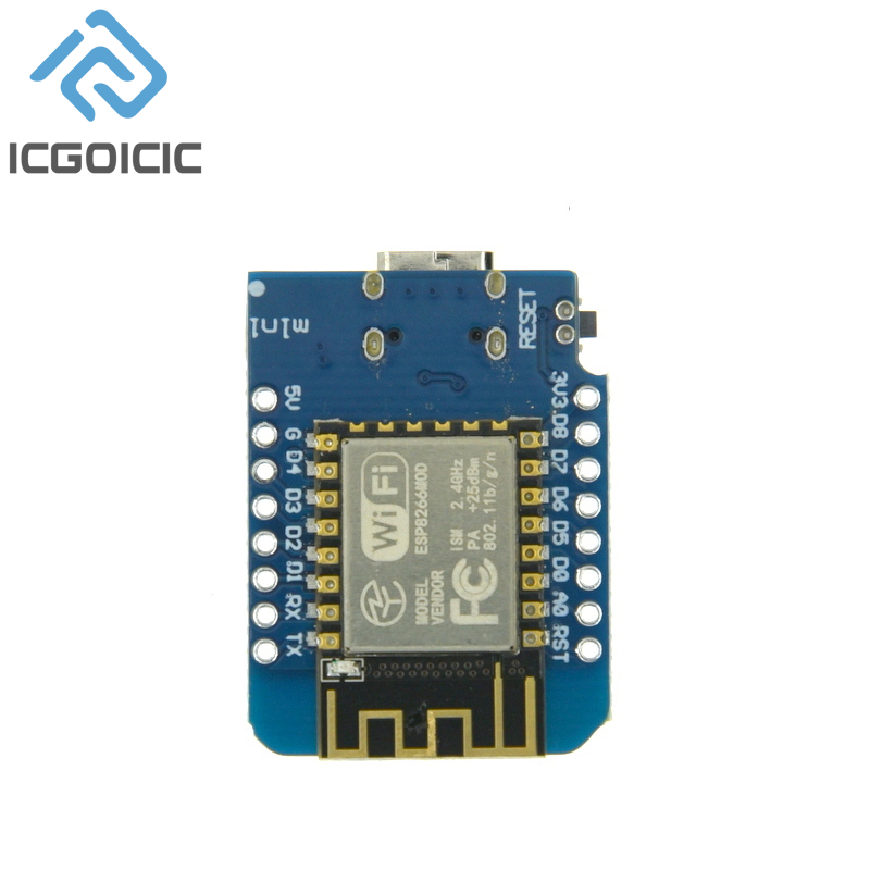 D1 Mini-Mini Nodemcu 4M Bytes  - Esp8266 Nodemcu recensie en prijs